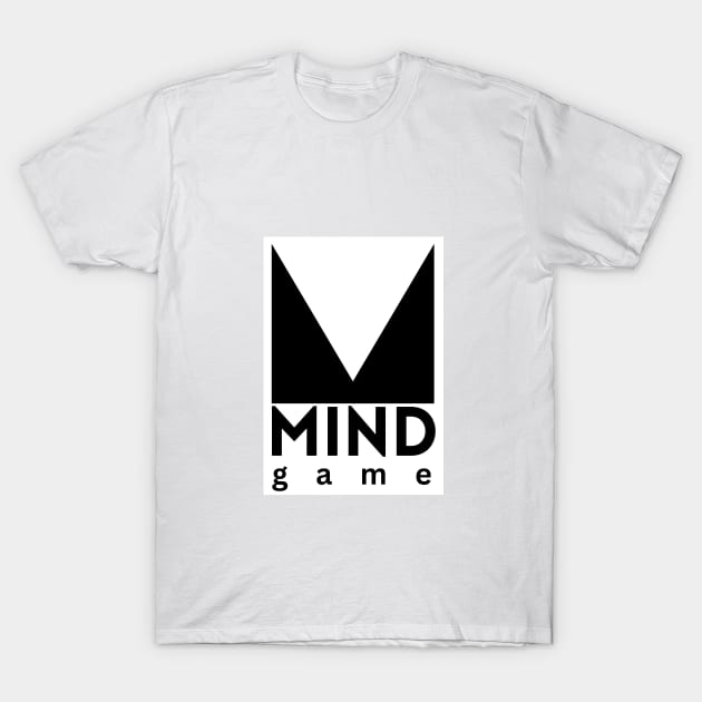 Mind game text design T-Shirt by shankar designs